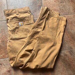 Carhartt Tan Cargo Pants Relaxed Fit